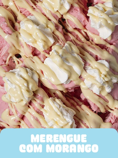 MERENGUE COM MORANGO